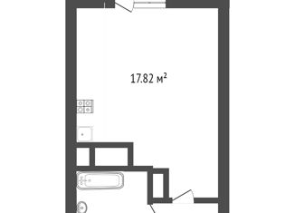 Квартира на продажу студия, 24.43 м2, Санкт-Петербург, ЖК Полис Приморский, проспект Авиаконструкторов, 61