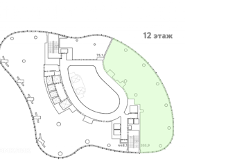 Сдается офис, 305.9 м2, Санкт-Петербург, Зольная улица, 15, муниципальный округ Правобережный