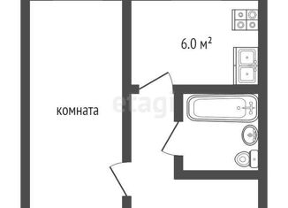 Продаю однокомнатную квартиру, 32.5 м2, Ярославль, улица Серго Орджоникидзе, 1, Заволжский район