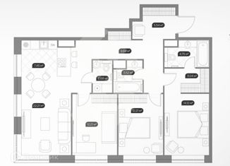 Продается 4-комнатная квартира, 98 м2, Москва, проспект Генерала Дорохова, 39к1, метро Минская