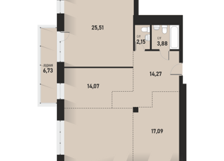 Продажа трехкомнатной квартиры, 108.33 м2, Шелехов, 5-й квартал, 3