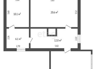 Продаю дом, 48.8 м2, село Яр, Почтовая улица