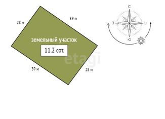Продам земельный участок, 11.2 сот., деревня Кузнецово, Лесная улица