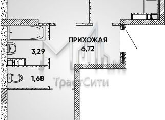 Продаю двухкомнатную квартиру, 57.3 м2, Краснодар, улица Григория Булгакова, 12к1, микрорайон Достояние