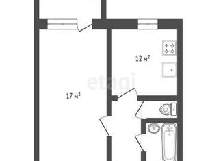 Продажа 1-комнатной квартиры, 46.3 м2, Красное Село, улица Первого Мая, 1к4
