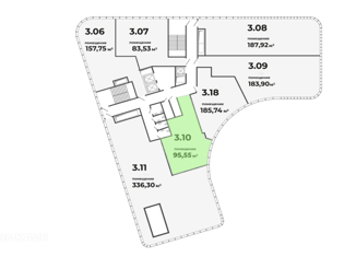 Продаю офис, 95.55 м2, Санкт-Петербург, Светлановский проспект, 85