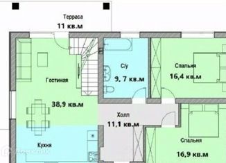 Дом на продажу, 170 м2, посёлок Кумачёво, Яблочная улица