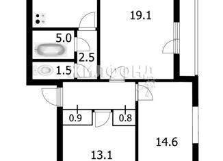 Продам 3-комнатную квартиру, 70.2 м2, рабочий посёлок Колывань, улица Кирова, 46