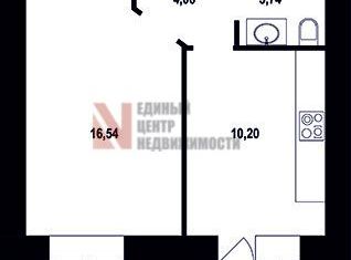 Продам однокомнатную квартиру, 36.7 м2, Тюмень, ЖК Ария