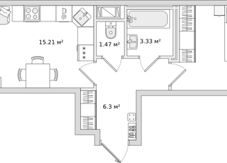 Продам 1-комнатную квартиру, 40.5 м2, Мурино, ЖК Северный, улица Шоссе в Лаврики, 64к1