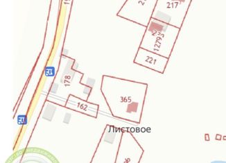 Продажа участка, 13 сот., поселок Листовое