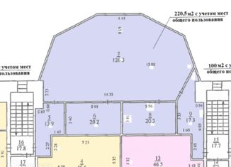 Сдам офис, 220.55 м2, Москва, Садовая-Черногрязская улица, 13/3к1, Садовая-Черногрязская улица