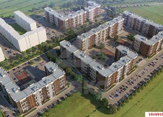 Продажа 2-комнатной квартиры, 52.8 м2, Краснодар, ЖК Облака, улица имени Генерала Корнилова, 10