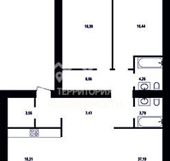 Продам 3-ком. квартиру, 118.42 м2, Тюмень, ЖК Ария, улица Тимофея Кармацкого, 5