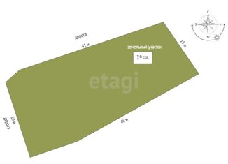 Продаю земельный участок, 7.9 сот., садоводческое товарищество Мраморное