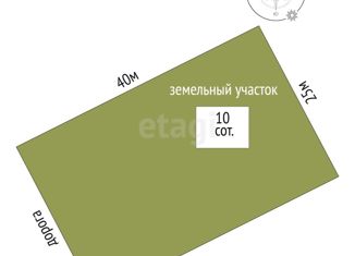 Продается участок, 10 сот., поселок городского типа Зуя, Радостная улица
