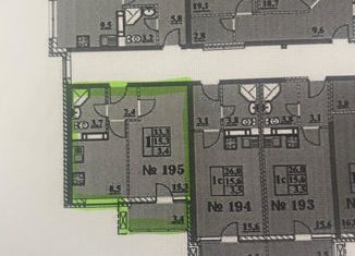 Продаю однокомнатную квартиру, 33.3 м2, Анапа, Парковая улица, 61к2, ЖК Привилегия