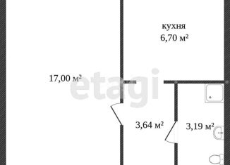 Продам 1-комнатную квартиру, 27.3 м2, Краснодар, улица имени В.Н. Мачуги, 166Ак2, ЖК Сказка Град