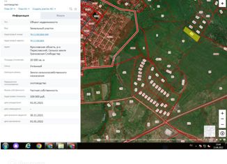 Продается участок, 200 сот., деревня Грачковская Слобода, Речная улица