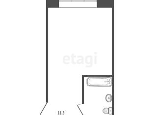 Продам квартиру студию, 19.3 м2, Бийск, Ударная улица, 73А