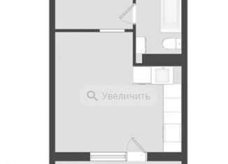 Квартира на продажу студия, 26.5 м2, посёлок Западный