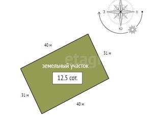 Продается земельный участок, 12.5 сот., село Дрокино, улица Кирова, 7