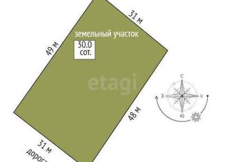 Продается участок, 15.23 сот., садоводческое товарищество Полиграфист, Вишнёвая улица