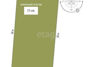 Продажа земельного участка, 7.5 сот., Верхореченское сельское поселение