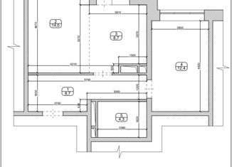 2-комнатная квартира на продажу, 50 м2, посёлок Марьино, улица Харлампиева, 48к1