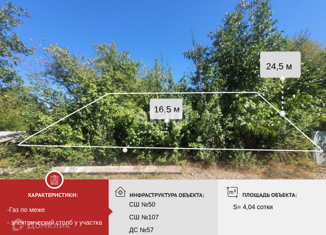 Продается земельный участок, 4 сот., СНТ Нива, Цветочная улица, 200