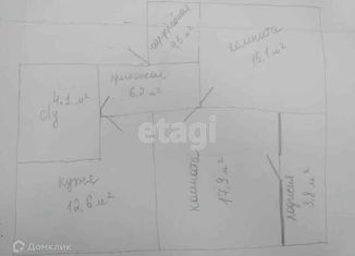 Продам двухкомнатную квартиру, 62.3 м2, Новороссийск, ЖК Клевер, улица Куникова, 47