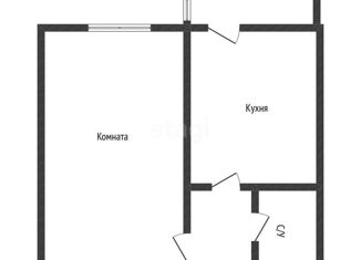 Продам 1-ком. квартиру, 41.3 м2, Краснодар, Рождественская набережная, 33, микрорайон Юбилейный