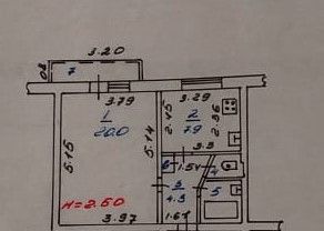 Продаю однокомнатную квартиру, 37.1 м2, Ейск, улица Розы Люксембург, 179