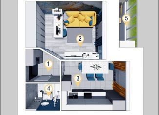 Продаю 1-ком. квартиру, 36.1 м2, Йошкар-Ола, микрорайон Фестивальный, Западная улица, 17