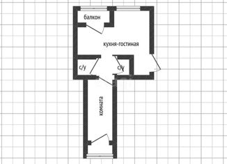 Продаю 1-ком. квартиру, 48.8 м2, Краснодар, 3-я Трудовая улица, 1/3, ЖК Зеленодар