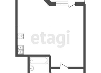 Продается квартира студия, 37.8 м2, Пермь, ЖК Триумф Квартал 2, улица Карпинского, 112/1