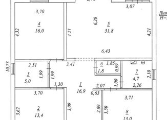 Продается дом, 110 м2, село Бородулино, Советская улица