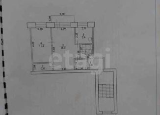 Продаю 2-комнатную квартиру, 45.9 м2, село Садовое, Юбилейная улица, 13