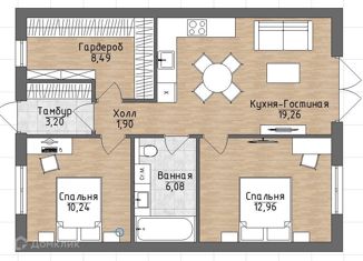 Продается таунхаус, 62.13 м2, Калининградская область, Загородная улица