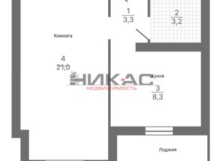 Продается однокомнатная квартира, 37.1 м2, Ярославская область, проспект Ленина, 28А