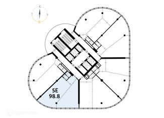 Продается офис, 98.8 м2, Новосибирск, проспект Димитрова, 4/1