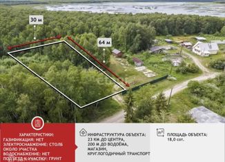 Продаю земельный участок, 18 сот., деревня Аракчина, Центральная улица, 22