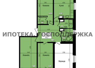 Продаю 3-комнатную квартиру, 135.2 м2, посёлок Парголово, ЖК Прагма Сити, Ольгинская дорога, 3/20