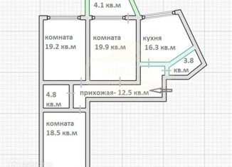 Продам 3-комнатную квартиру, 95 м2, Санкт-Петербург, ЖК Юбилейный Квартал, Шуваловский проспект, 37к1
