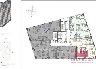 Продается 4-комнатная квартира, 140 м2, Москва, Мытная улица, 40к1, район Якиманка