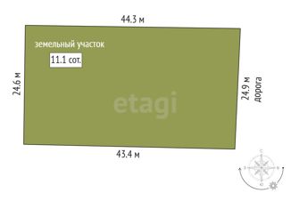 Продам земельный участок, 11.1 сот., Екатеринбург