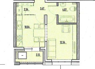 Продам 1-комнатную квартиру, 35.6 м2, Иркутск, улица Сибирских Партизан, Ленинский округ