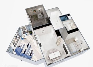 Продается 3-комнатная квартира, 71.5 м2, Тула, ЖК Наши Баташи