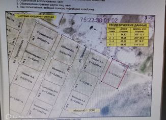 Продам земельный участок, 30 сот., поселок при станции Ингода, Заречная улица, 2