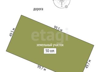 Продается земельный участок, 50 сот., Октябрьское сельское поселение